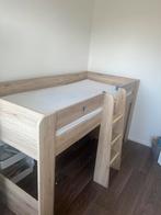 Kinderbed hoogslaper met uittrekbare bureau, Kinderen en Baby's, Kinderkamer | Stapelbedden en Hoogslapers, Verzenden, Zo goed als nieuw