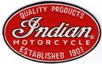 Indian Motorcycles stoffen opstrijk patch embleem #2, Verzenden, Nieuw