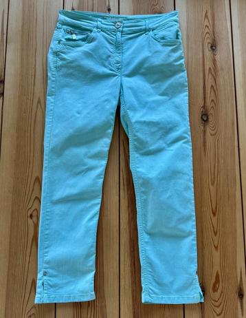 Broek / Jeans Zerres - Blauw Turquoise - maat 38 / Medium beschikbaar voor biedingen