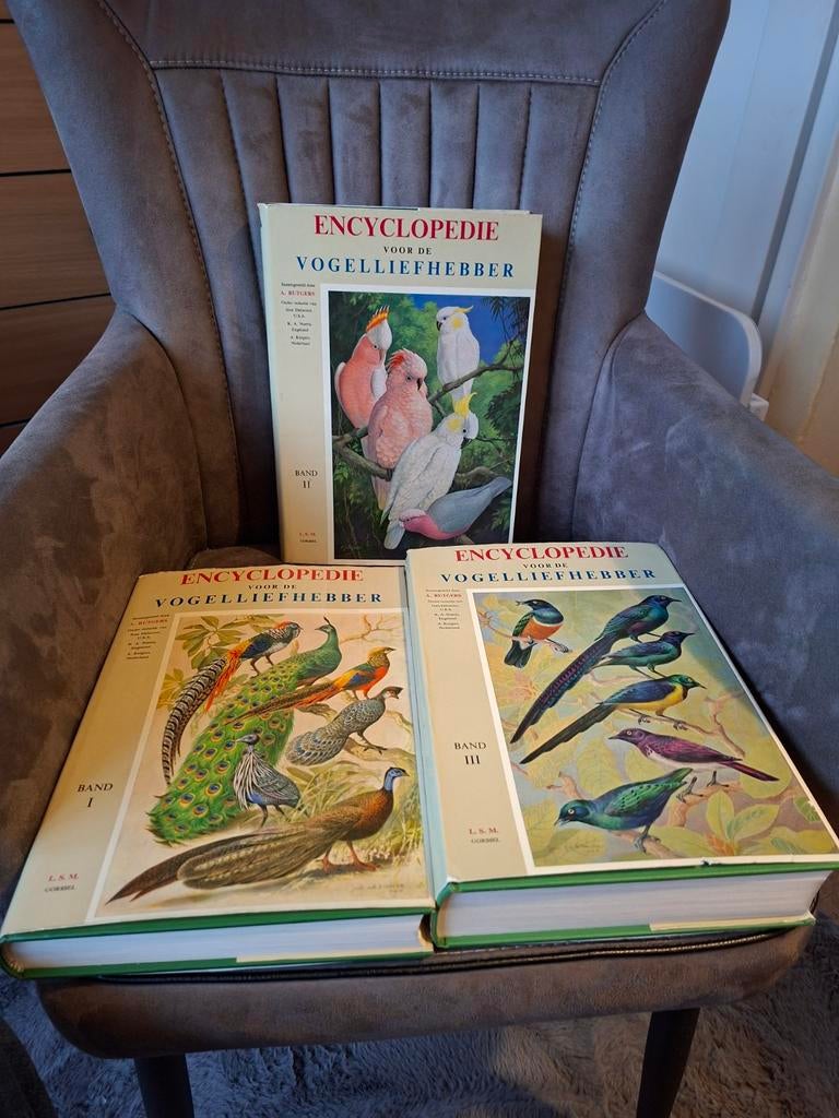 Encyclopedie voor de Vogelliefhebber - Complete Serie, Boeken, Gelezen, Complete serie, A. Rutgers, Ophalen of Verzenden
