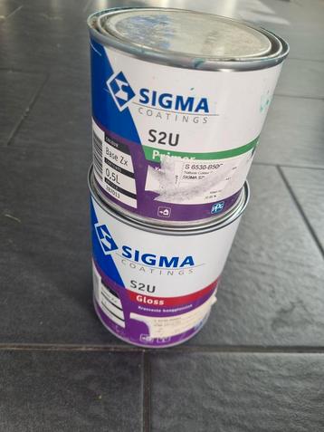 Sigma S2U primer en lak (RAL 6005) beschikbaar voor biedingen