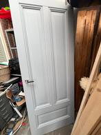 Opdekdeur 210.5 x 83.5 cm massief hout, Ophalen, Gebruikt, 80 tot 100 cm, Binnendeur