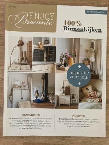 Enjoy Brocante nr 01 2023 woontijdschrift beschikbaar voor biedingen