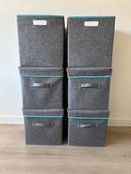 Vilt Opbergbakken Kallax Ikea, Ophalen, Gebruikt, Grijs, Overige typen