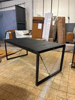 Eettafel Britt Black 180x90 - Stijlvol & Modern, Ophalen, Gebruikt, 50 tot 100 cm, Vier personen