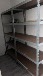 Metalen stellingkast - Gebruikt, Huis en Inrichting, Kasten | Stellingkasten, Ophalen of Verzenden, Gebruikt