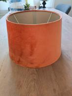 Lampenkap velvet cognac, Huis en Inrichting, Lampen | Lampenkappen, Ophalen of Verzenden, Zo goed als nieuw, Rond, Minder dan 25 cm