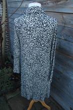 Jurk beige/ zwart Sani Blu mt 38 Vaste prijs, Maat 38/40 (M), Zwart, Ophalen of Verzenden, Zo goed als nieuw