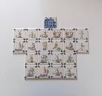 KLM Delft Blauw Onderzetters - 21 Stuks, Antiek en Kunst, Ophalen