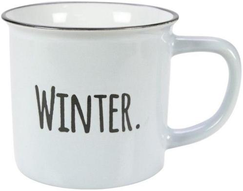 GUSTA beker winter wit - 2 stuks - nieuw -, Huis en Inrichting, Keuken | Servies, Nieuw, Kop(pen) en/of Schotel(s), Overige stijlen