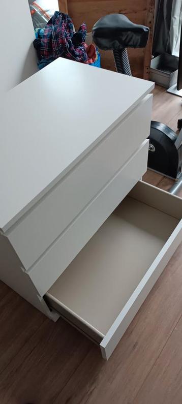 ikea Malm ladekast drawers white - afbeelding 2