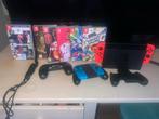 Nintendo Switch Compleet Pakket + Games, Spelcomputers en Games, Ophalen of Verzenden, Switch Original, Met 3 controllers of meer