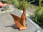 Vintage palissander zwaardvis, Antiek en Kunst, Ophalen