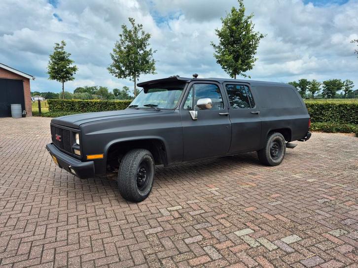 GMC (Chevrolet) Suburban, Auto's, Bestelauto's, Particulier, Bluetooth, Chevrolet, LPG, Automaat, Geïmporteerd, Zwart, Blauw, Leder en Stof