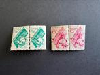 1931 Goudse Glazen paartjes NVPH nr 238-239 gestempeld, Postzegels en Munten, T/m 1940, Verzenden, Gestempeld