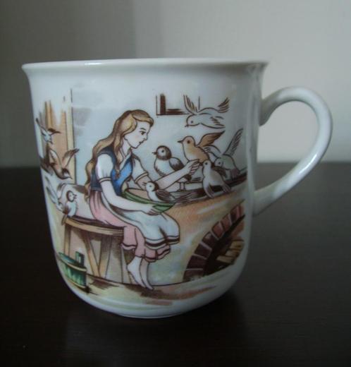 kindermok jaren 50, Antiek en Kunst, Antiek | Servies los, Ophalen of Verzenden