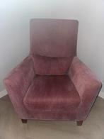 Fauteuil roze, Huis en Inrichting, Fauteuils, Ophalen, Minder dan 75 cm, Zo goed als nieuw, Stof