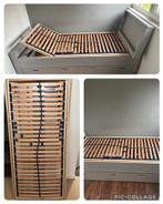 GRATIS Bed Wood Dennis met 2 lades, Eenpersoons, Zo goed als nieuw, Hout, Ophalen