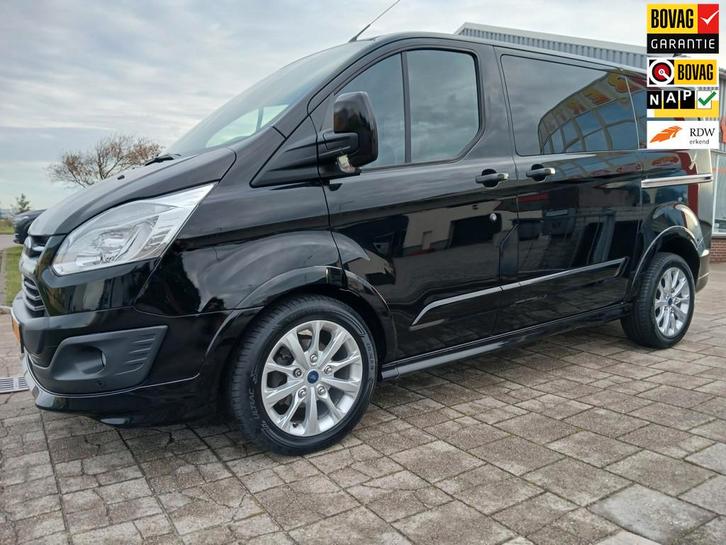 Ford Transit Custom 290 2.0 TDCI L1H1 Sport DC, Auto's, Bestelauto's, Bedrijf, Te koop, ABS, Airbags, Airconditioning, Bochtverlichting