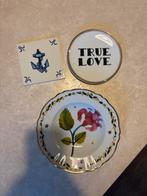 Decoratieve Bordjes en Tegeltje voor aan de Muur, Antiek en Kunst, Ophalen