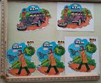 11 vintage stickers KLM kleding motor auto klassieker, Verzamelen, Ophalen of Verzenden, Zo goed als nieuw