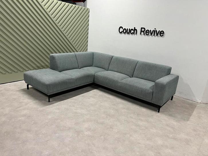 GRATIS LEVERING Z.G.A.N Montel hoekbank 275x225 Gereinigd, Huis en Inrichting, Banken | Bankstellen, Zo goed als nieuw, Vierpersoons of meer