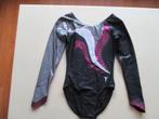 TOP!! bijna nieuw zwart zilver roze turn acro pakje 164, Sport en Fitness, Turnen, Kindermaat 146 t/m 176, Ophalen of Verzenden