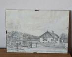 Tek C J Dral pontje Westeinde veer Anna Paulowna Veerhuis, Antiek en Kunst, Kunst | Tekeningen en Foto's, Ophalen