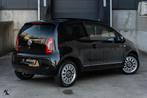Volkswagen Up! 1.0 2012 | Black 75PK | Luxe uitvoering, Euro 5, Stof, Gebruikt, 4 stoelen
