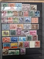 postzegel liechtenstein diverse oud t/m jaren 50, Ophalen of Verzenden, Gestempeld
