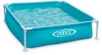 Intex Zwembad 122x122x30 cm, Ophalen, Minder dan 80 cm, Vierkant, Opzetzwembad