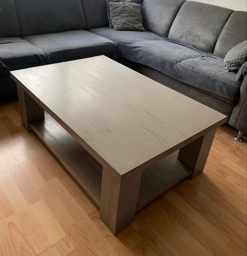 Mooie stevige houten salontafel te koop, Huis en Inrichting, Tafels | Salontafels, Zo goed als nieuw, Minder dan 50 cm, 50 tot 100 cm