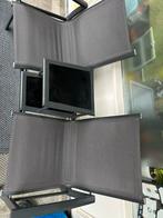 Balkon set / balkonzitje, Aluminium, Zo goed als nieuw, Ophalen, 2 zitplaatsen