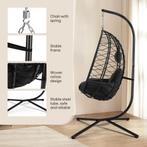 Comfortabele Hangstoel met Standaard - Egg chair, Niet ingevuld, Verzenden, Niet ingevuld, Nieuw