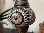 Arabische lamp mozaïek tafellamp Oosterse/Turkse stijl, Minder dan 50 cm, Nieuw, Ophalen of Verzenden, Metaal
