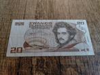 Oostenrijk 20 Schilling 1985 bankbiljet , J845434J, Postzegels en Munten, Bankbiljetten | Europa | Niet-Eurobiljetten, Los biljet