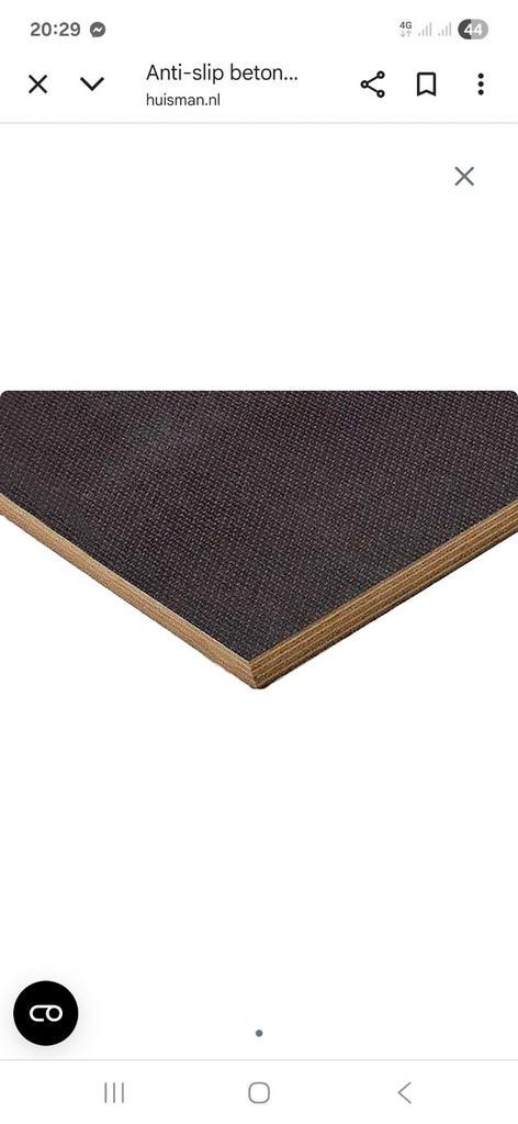Nieuwe Betonplex Geweven 18mm Zaagstukken, Doe-het-zelf en Verbouw, Platen en Panelen, Nieuw, Betonplex, Minder dan 20 mm, Ophalen