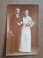 Oude trouwfoto/ansicht, onbeschreven, de Westereen, Ophalen of Verzenden