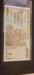 Zimbabwe 500.000 Dollar Biljet UNC p76a, Ophalen of Verzenden, Zimbabwe, Los biljet