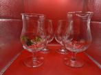 Bierglazen - 4 stuks, Huis en Inrichting, Keuken | Servies, Glas of Glazen, Ophalen of Verzenden, Overige stijlen, Glas
