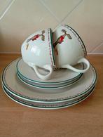 Rudolph the rednosed reindeer serviesdelen kerst, Huis en Inrichting, Keuken | Servies, Ophalen of Verzenden, Zo goed als nieuw