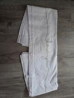 Jollein Ledikant Laken 120x150cm - "love you" Nougat, Ophalen, Jongetje of Meisje, Wit, Overige typen