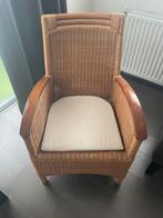 Rotan stoel, Ophalen, Bruin, Eén