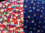 ( Quilt) katoen 2lappen  kerststoffen, Nieuw, Ophalen of Verzenden, 30 tot 120 cm, Katoen