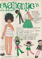 vintage knipsel 1966 Evalientje aankleedpop poppenkraam, Verzenden, 1960 tot 1980, Nederland, Knipsel(s)