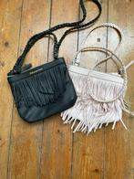 Roze en zwarte tas H&M met versieringen, Sieraden, Tassen en Uiterlijk, Tassen | Schoudertassen, Ophalen of Verzenden, Zo goed als nieuw