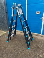 Eurostairs multifunctionele vouwladder 4x6, Doe-het-zelf en Verbouw, Ladders en Trappen, Ophalen, Zo goed als nieuw, 2 tot 4 meter
