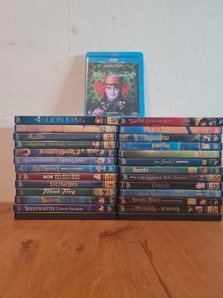 27 Disney dvd's, Cd's en Dvd's, Dvd's | Kinderen en Jeugd, Gebruikt, Film, Avontuur, Alle leeftijden, Ophalen