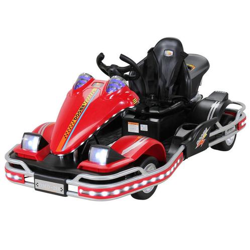 Elektroauto Go Kart 2x 45 Watt Motor LED-Verlichting. 6km/h, Kinderen en Baby's, Speelgoed | Buiten | Voertuigen en Loopfietsen