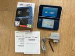 New Nintendo 3DS XL Blauw In Doos Schermen Netjes!!!, Spelcomputers en Games, 1 speler, Ophalen of Verzenden, Zo goed als nieuw
